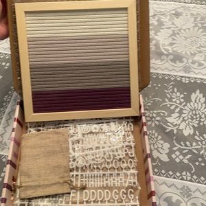 NEW Felt Memo Board with letter